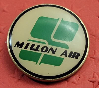 Millon Air $ Pin Airline Airplane Pin Lapel Hat Pin