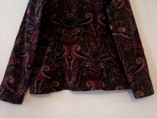 Vintage Paisley Ladie's Jacket Size S - Very Good Condition - Picture 6 of 7