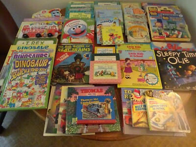 VARIOUS CHILDREN'S BOOK LOTS (2-6 BOOKS IN  EACH LOT)-YOU CHOOSE