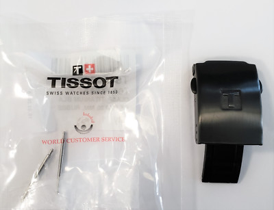 Original Tissot T-Touch Expert SOLAR T091420A Black Titanium Clasp Buckle w Pins