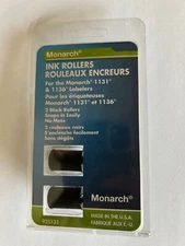 GENUINE Monarch Paxar 1130, 1131, 1135, 1136 Ink Rollers 2-PACK