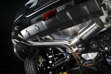 Perrin Axle Back Exhaust Ss Single Side Exit Whelmholtz Chamber For Gr86 Brz