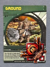 Bakugan Ground 🟢 Green Ability Card 46/48c Subterra Cycloid