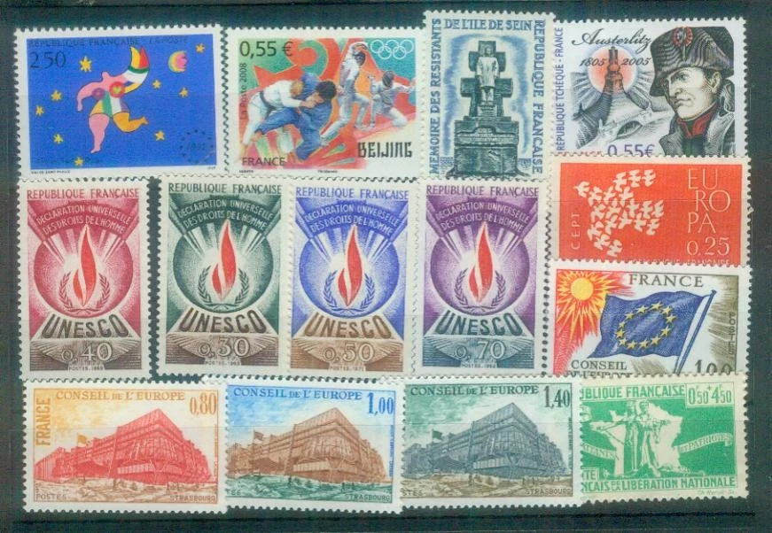 Schönes Lot  Briefmarken aus Frankreich, postfrisch - Bild 1 von 1