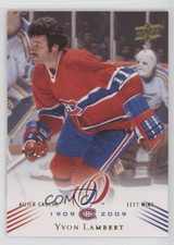 2008-09 Upper Deck Montreal Canadiens Centennial Set Yvon Lambert #115 2d8