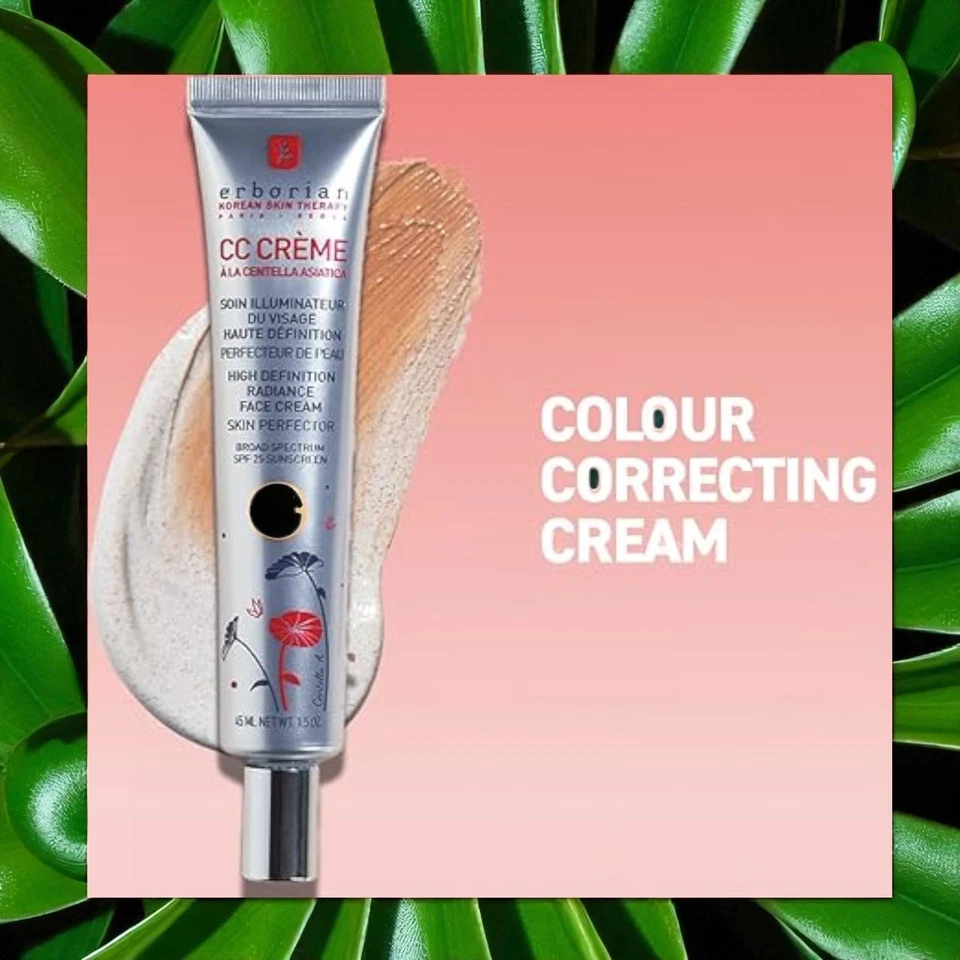 Erborian Tinted Moisturiser Radiance Cream CC Creme SPF25 3x15ml Clair Gift - Image 4 of 4