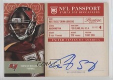 2014 Panini Prestige NFL Passport Signatures Austin Seferian-Jenkins Auto a0s