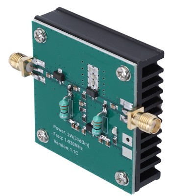 1 930MHz 2.0W RF Wideband Amplifier Low Power Broadband Module Standard SMA
