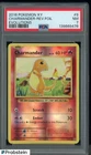 2016 Pokemon XY Evolutions #9 Charmander Reverse Foil PSA 7 NM