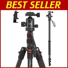 Professional 71" Camera Tripod with Ball Head