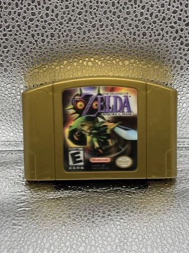 Majora's Mask for Nintendo 64 Gold Holographic Collector's Edition N64