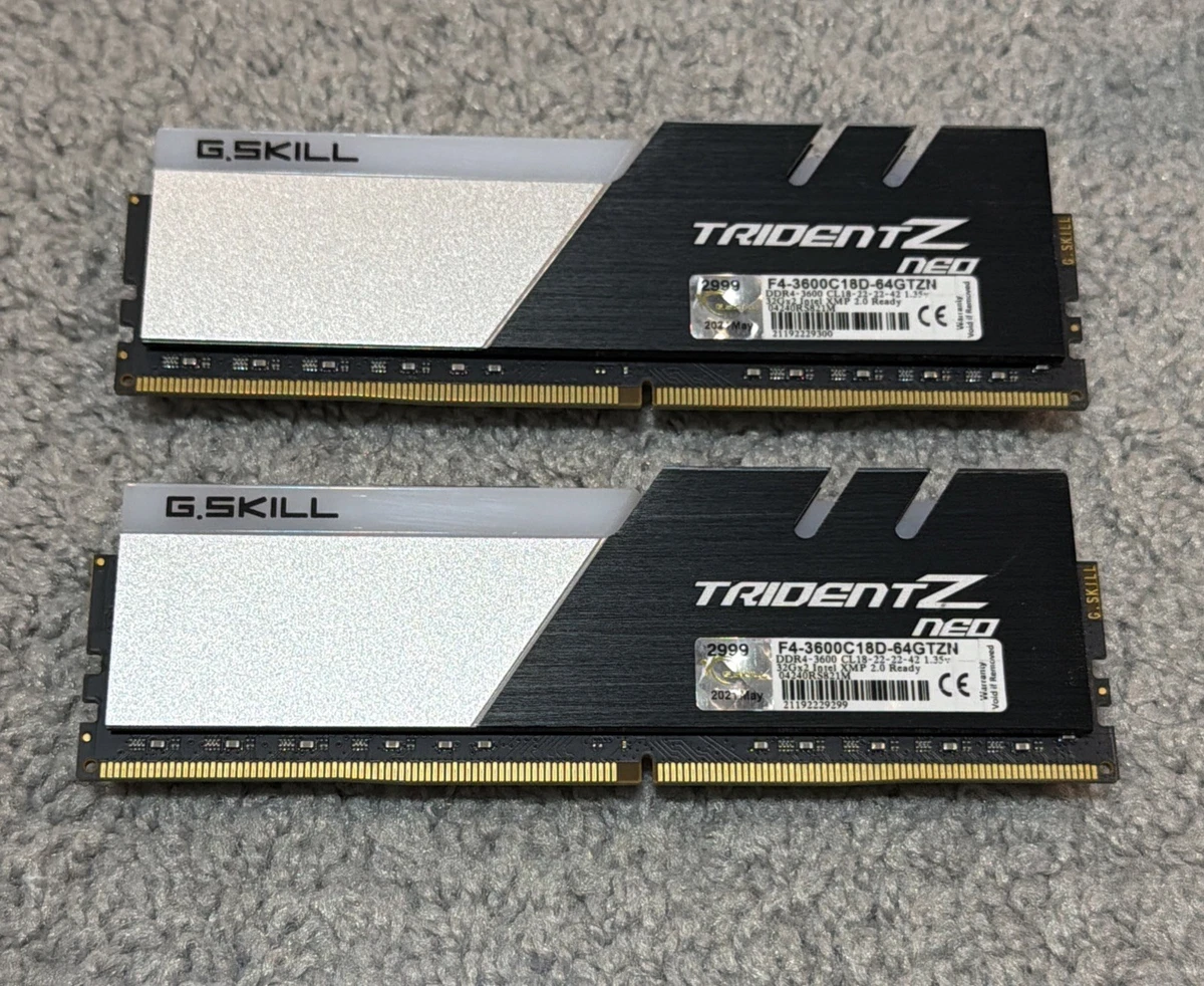 G. SKILL DDR4 SDRAM 64 GB Total Capacity Memory (RAM) for sale | eBay