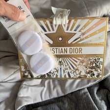 2 pcs DIOR FOREVER CUSHION POWDER APPLICATOR / Powder Puffs With Bag!