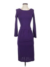 Halston Heritage Women Purple Cocktail Dress 4