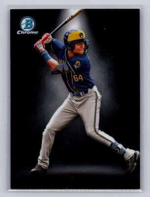 2023 Bowman Spotlights Refractor #BS-11 Jackson Chourio ROOKIE CARD Mil ID:50007