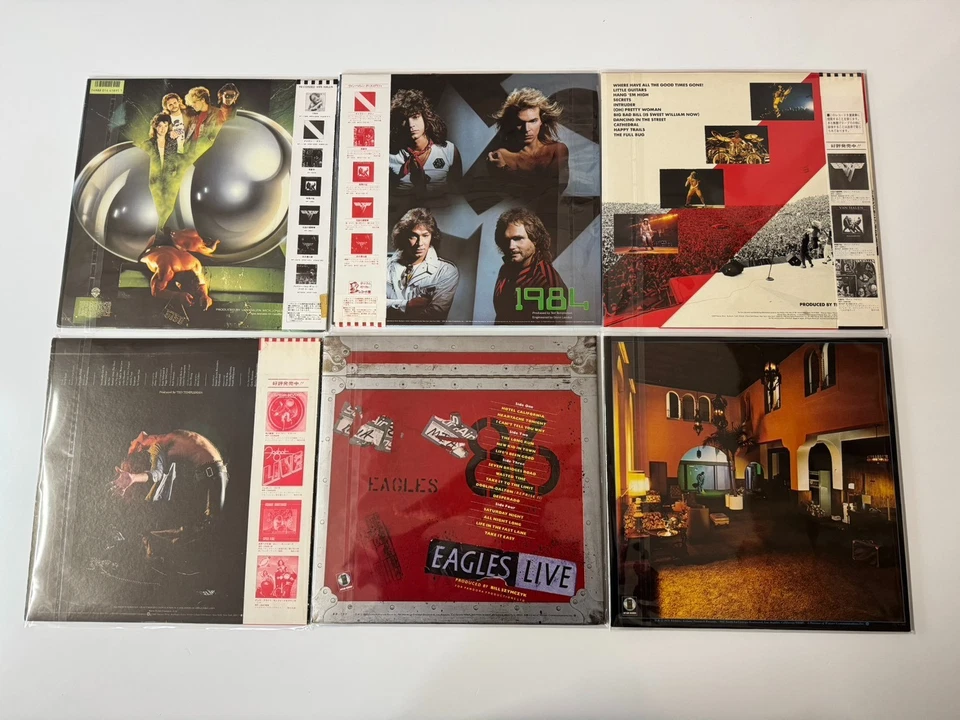 Van Halen, Cheap Trick, Joan Jett, David Lee Roth...【12 x Japanese LP Lot w/Obi】 - Image 3 of 4