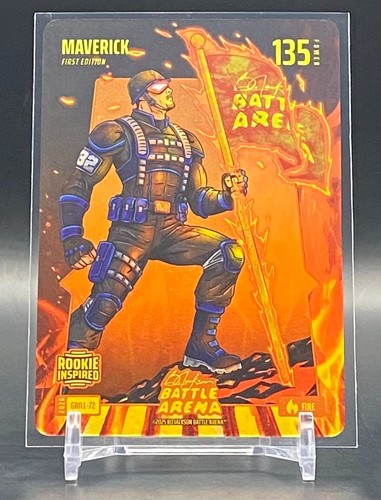 2026 Bo Jackson Battle Arena Maverick Grillin' Fire Foil Cooper Flagg Rookie