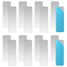 Seatern Adhesive Metal Plates for Magnetic Mounts, 1" x 3.15"-16Pack, Silver