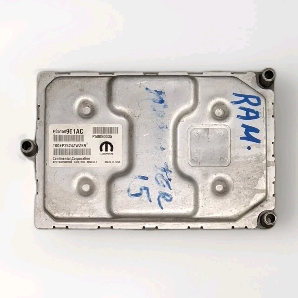 2015 Dodge RAM ProMaster City 2.4L ECU/ECM P05150961AC *VIN PROGRAMMED* - Image 2 of 3