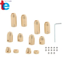 12 Pack Motorcycle Reusable Brass Wheel Spoke Balance Weights Refill Kits