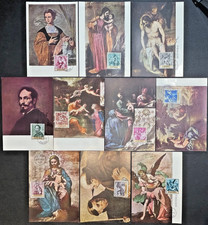 1969 Spain Espana FDC Stamp Day Alonso Cano Comm. set 10 Postcards SC #1556-1565