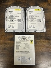 Lot of 3 Original Xbox Western Digital Prot g   Seagate Hard Drives -Untested