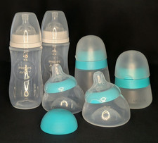 6 Pc Nanobebe Philips Avent Baby Bottle Lot Silicone Breastmilk Unused