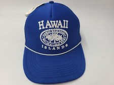 Hawaii Islands Hawaiian Headwear Rope Mesh Trucker Snapback Hat Cap Maui Kauai