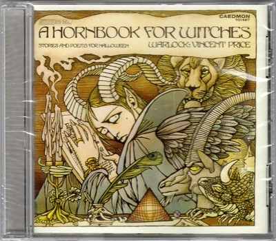 NEW A Hornbook for Witches Stories and Poems for Halloween Vincent Price CD RARE