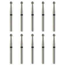 Multi-Use Dental Diamond Burs Round FG 801/016SC Super Coarse Black High Speed
