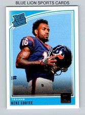 2018 Donruss #326 Keke Coutee RR RC