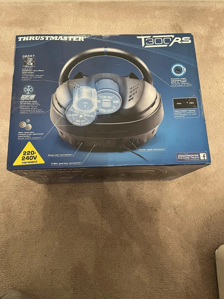 Thrustmaster T300 RS Racing Wheel – New & Sealed, PS4/PS3/PC Compatible - Image 2 of 4