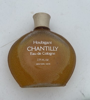 Vtg CHANTILLY by HOUBIGANT 7.75 oz Eau de COLOGNE Bottle NEW Old Stock perfume