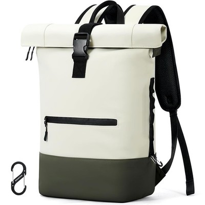 Roll Top Backpack Men Women Waterproof Large Laptop Rucksack Travel Rucksack...