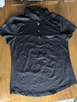NWT WOMEN'S GREYSON SCARLETT POLO, SIZE: M, COLOR: SHEPHERD (M32)