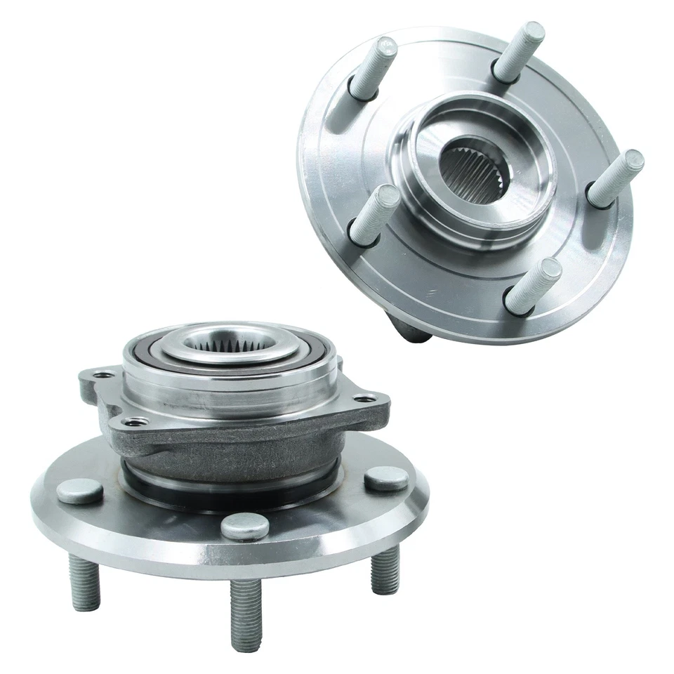 Pair (2) Front Wheel Bearing and Hub Assembly for 2009-2020 Dodge Journey 5 Lugs Foto 4 de 4