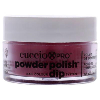 Pro Powder Polish Nail Colour Dip System - Fuchsia With Rainbow Mica by Cucci...