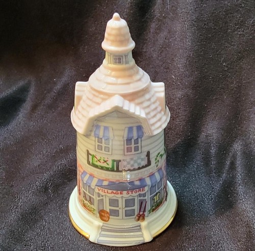 RARE LENOX VILLAGE BELL(s) Hall Farms Parrish School PO Cottage Depot Mill Store - Picture 5 of 18