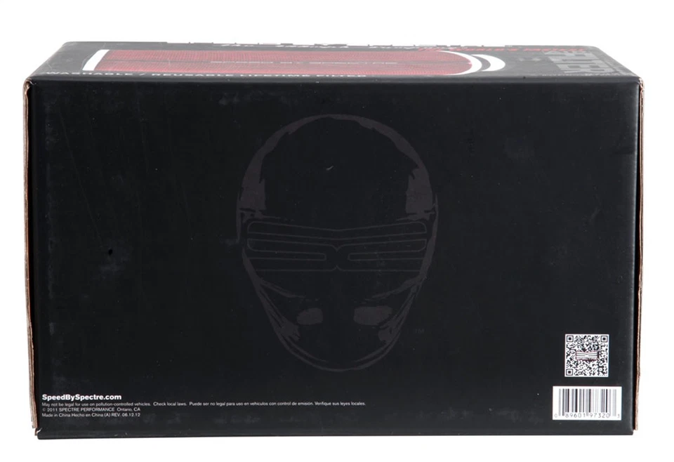 Spectre 9732 Air Filter Red Round Tapered - Image 4 of 4