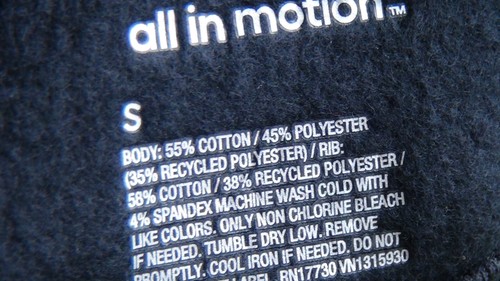 All in Motion Mens Activewear Crewneck Soft Fleece Sweatshirt Black S Small - Picture 5 of 16