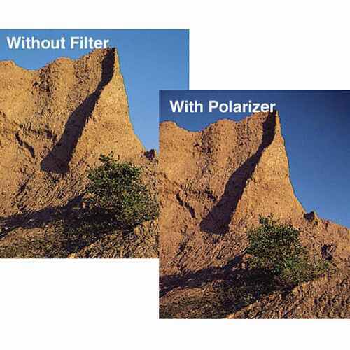 Tiffen 77mm CP GFE polarizer lens filter for Sony XDCAM PMW-300K1 HD camcorder