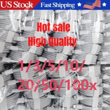 1-100 Lot 60W USB-C to Type-C Cable 6Ft PD Fast Charger For Samsung iPhone 15 16