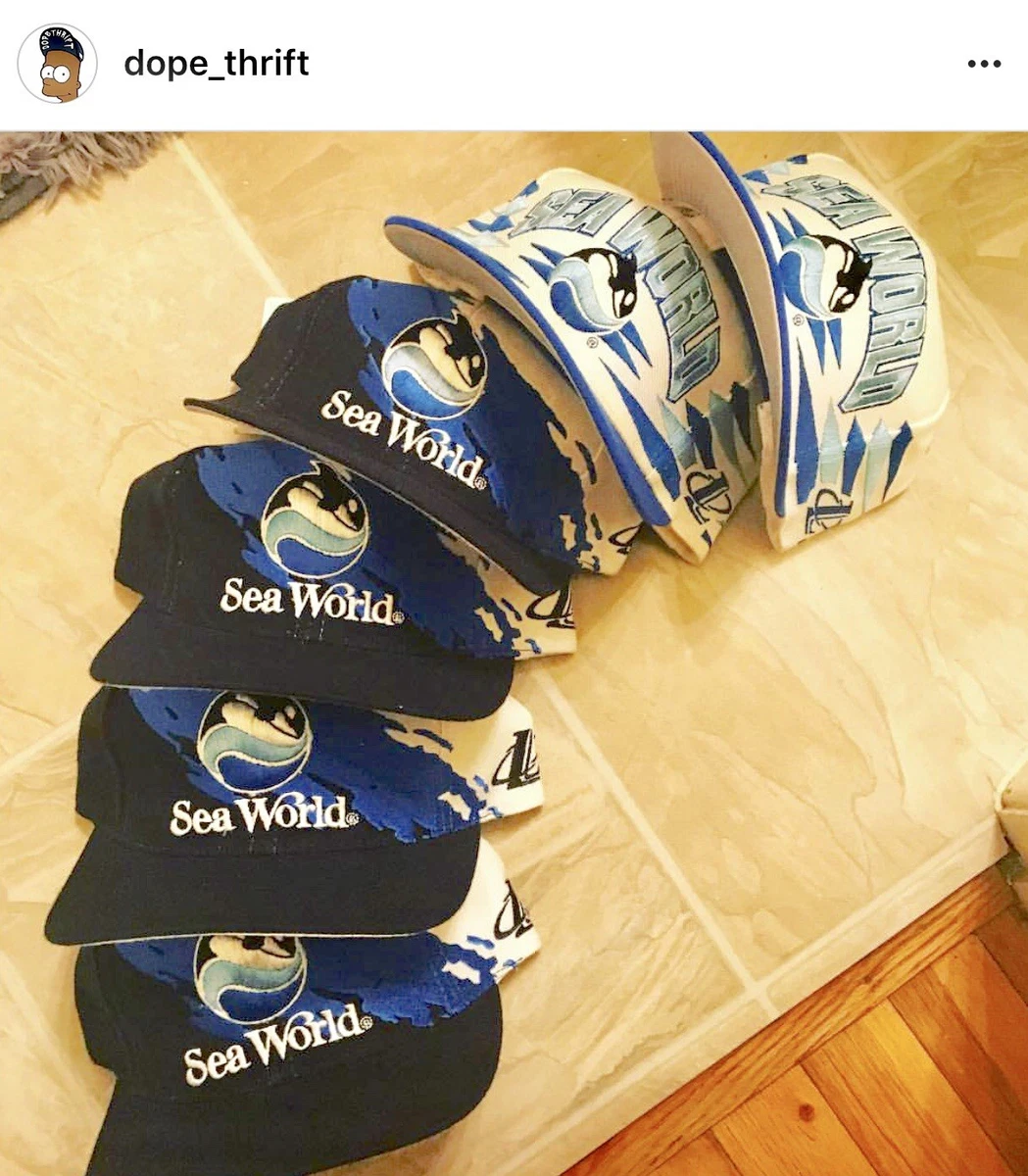 vintage sea world hat