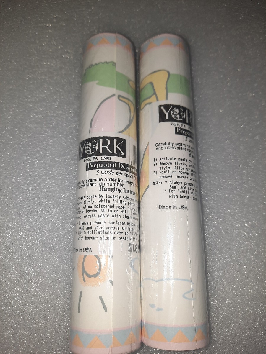 Carters vintage nos John Lennon Imagine Nursery Wallpaper Border