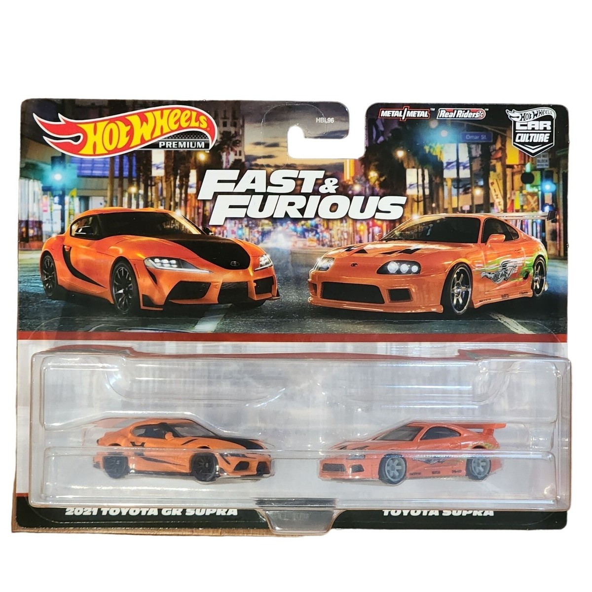 Mattel Hot Wheels Car Culture Fast & Furious Toyota Supra HKS