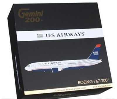 航空機・ヘリコプター 1/200 gemini B767-200 U.S airways Gemini Jets US Airways B767-200 diecast model ezToys