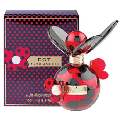 Marc Jacobs DOT Eau De Parfum Spray Perfume 100ml 3.4oz ~Hard To Find ~New w Box