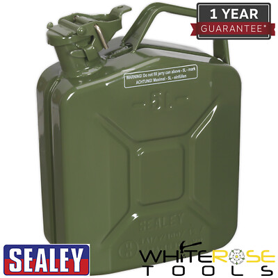 Sealey Jerry Dose 5L - grüner farbcodierter Kraftstoff
