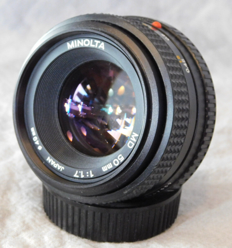 MINOLTA MD 50mm F1.7 Standard MF Prime Lens | eBay