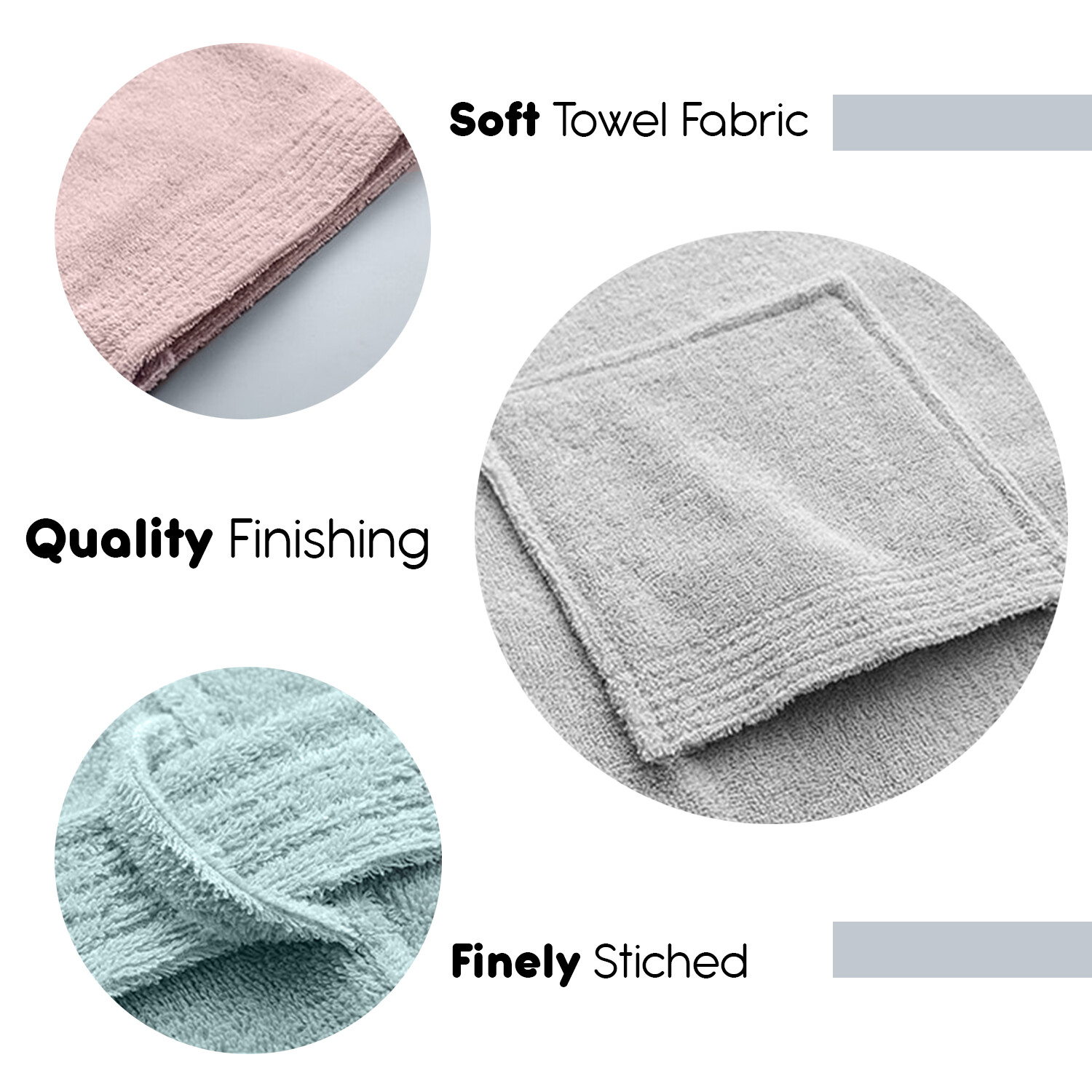 Terry Towel Bathrobe Kids Boys Girls Dressing Gown Towelling Bath Robe